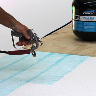 CANTAC POLY-TAC Canister Adhesive Blue 13.8kg