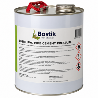 BOSTIK PVC Pipe Cement 4ltr