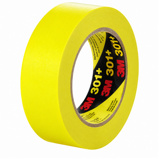 3M 301+ Performance Masking Tape - Yellow