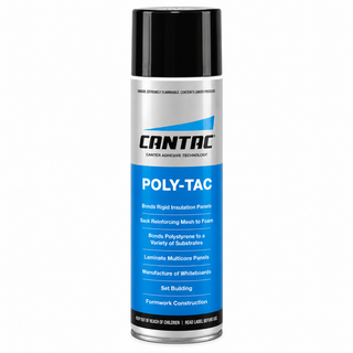 CANTAC POLY-TAC Aerosol Contact Adhesive 575ml