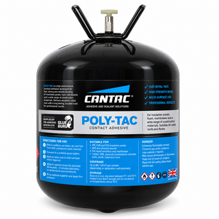 CANTAC POLY-TAC Canister Adhesive Blue 13.8kg