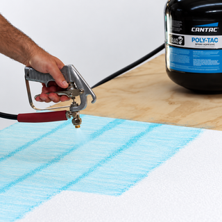 CANTAC POLY-TAC Canister Adhesive Blue 13.8kg
