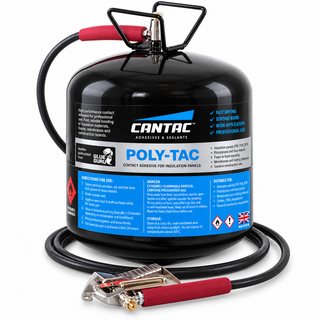CANTAC POLY-TAC Canister Adhesive Blue 13.8kg